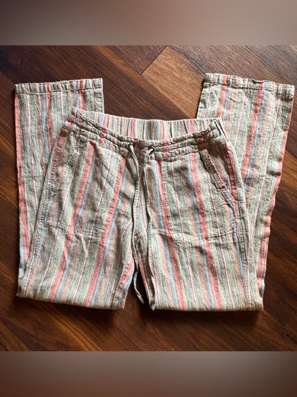 For Cynthia Linen Blend Pants